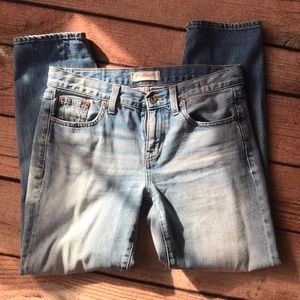 Madewell boyfriend jeans